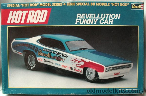 Revell 1/16 Plymouth Duster Revellution Funny Car, 7477 plastic model kit